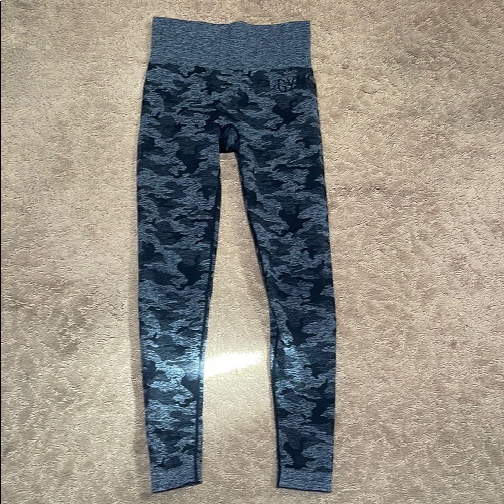 Gymshark Camouflage Leggings seamless